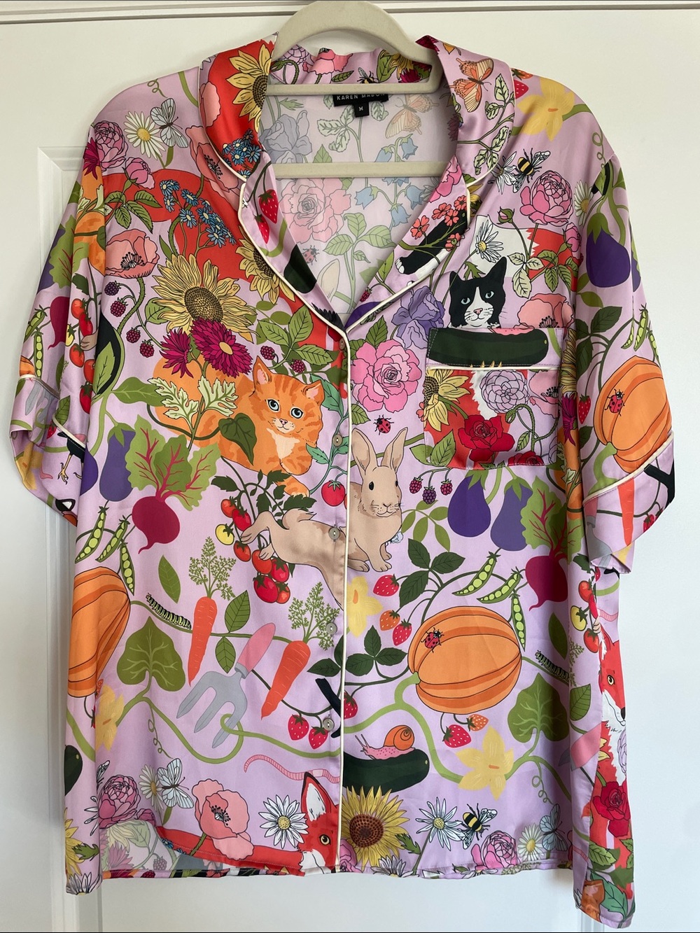 Karen Mabon Short Sleeve Pajama Top